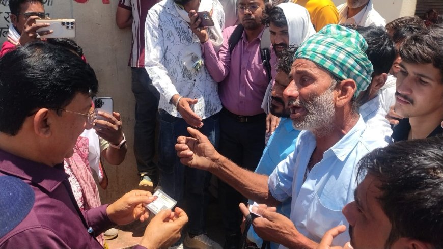 एनपीके खाद के दबाव से अन्नदाता परेशान