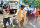 अमानक पॉलीथिन ले जा रहे पिकअप चालक पर जुर्माना