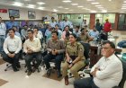 गेल प्लांट पहुंचे डीएम और कप्तान , जांची सुरक्षा