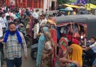 मुक्तिधाम के विवाद में मीना-लोधा समाज आमने-सामने, चौराहे पर चक्काजाम