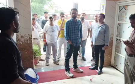 गंदगी मिलने पर नाराज हुए नवागत सीएमओ